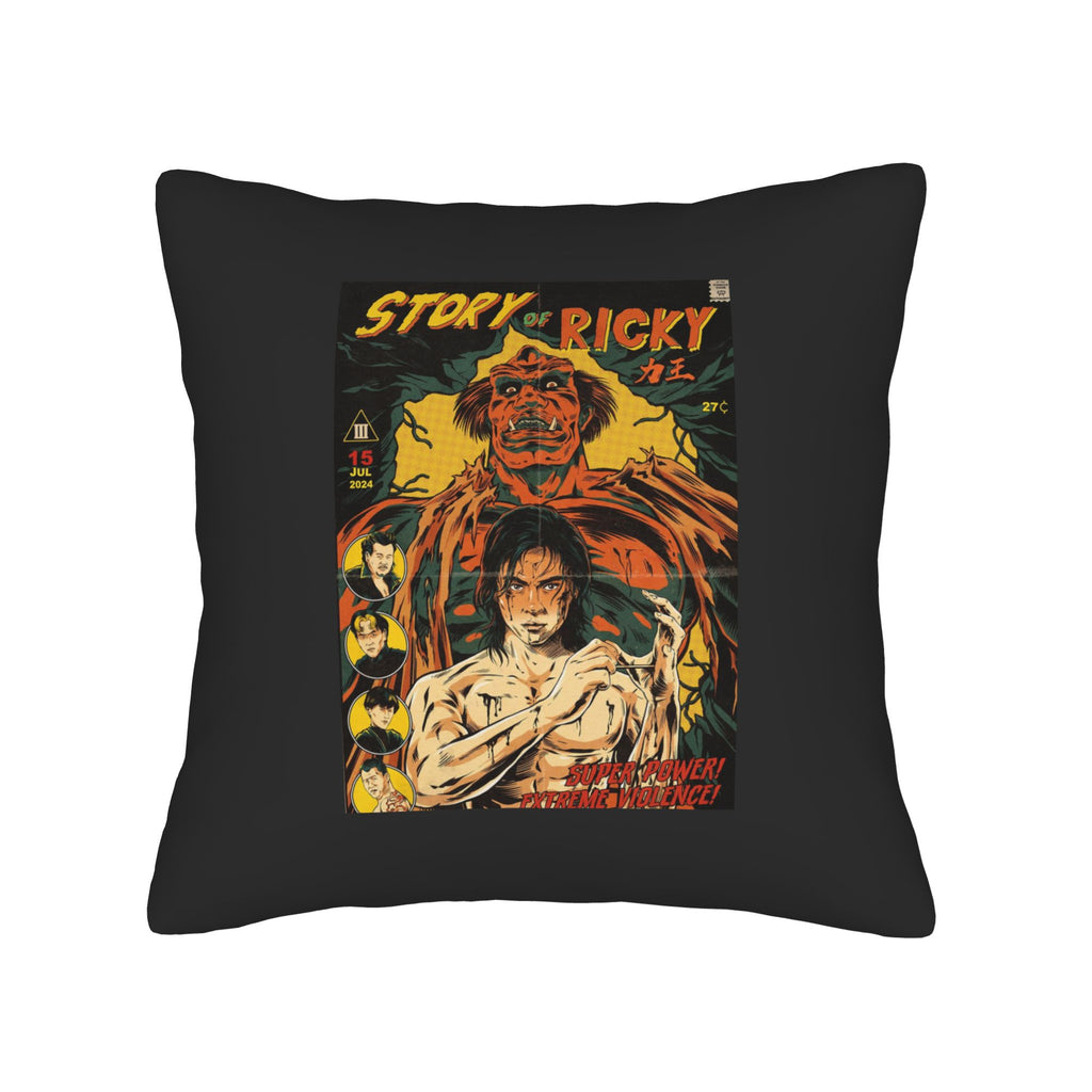 story of ricky Throw Pillow