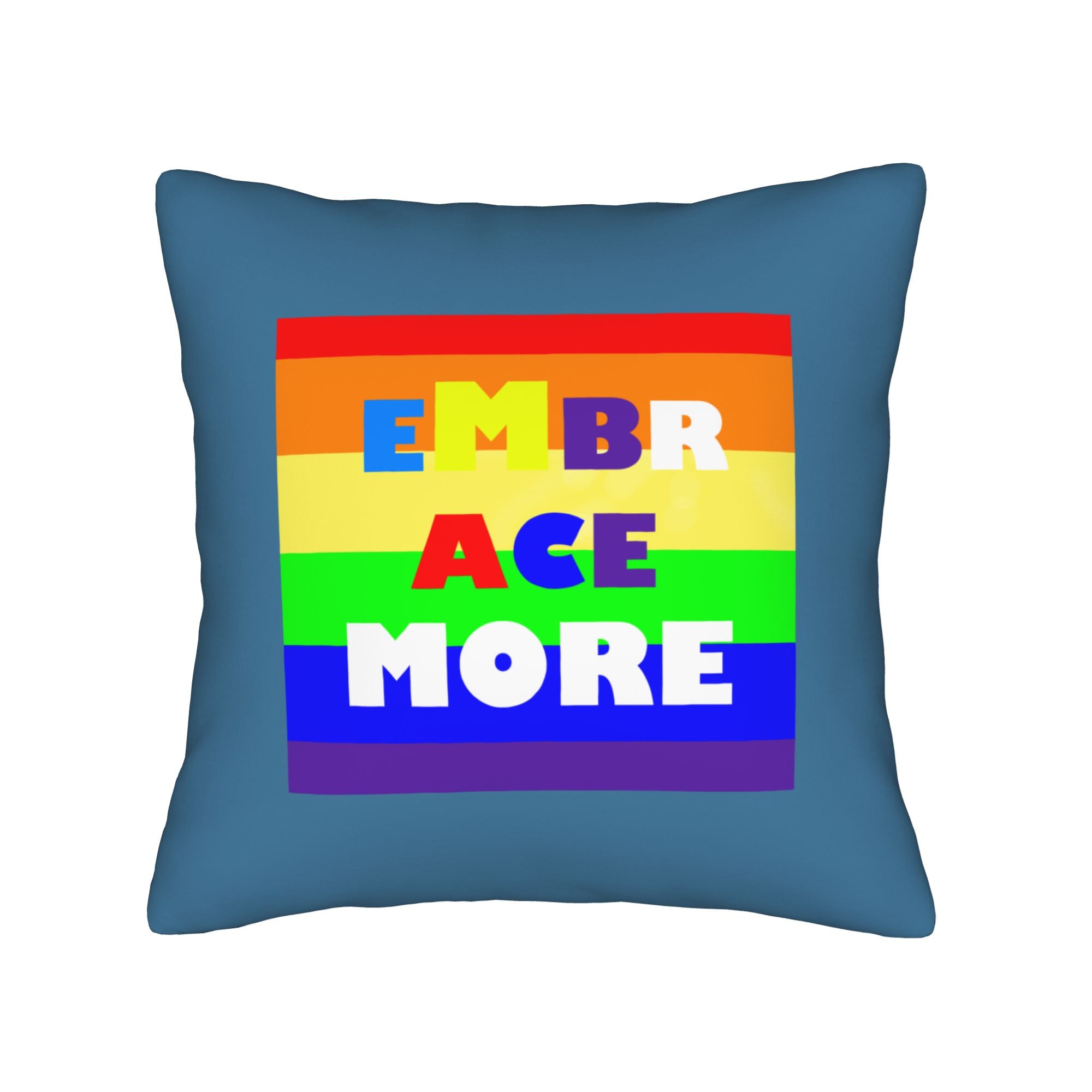 Embrace more Throw Pillow