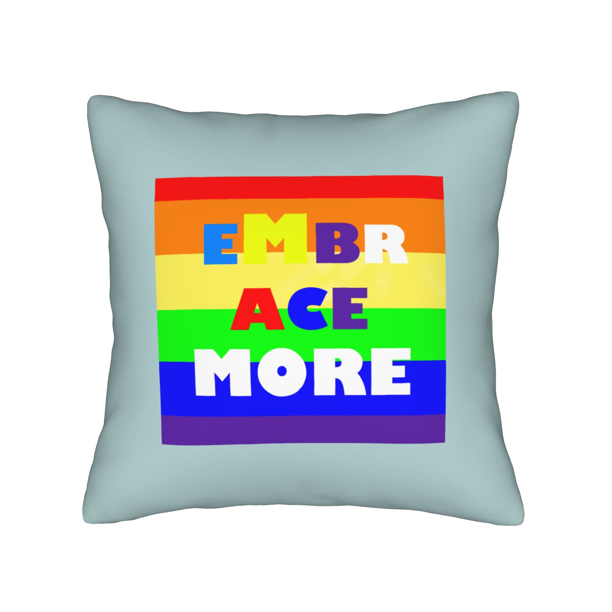 Embrace more Throw Pillow