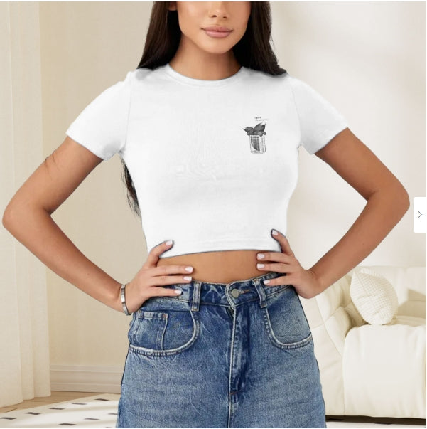 Two Moles Per Liter Women's short-sleeved tops