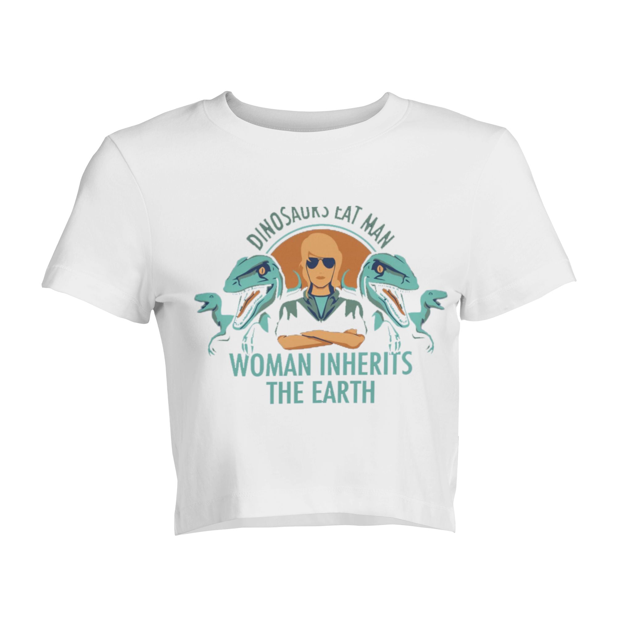 WOMAN INHERITS THE EARTH tight fitting t shirts women's