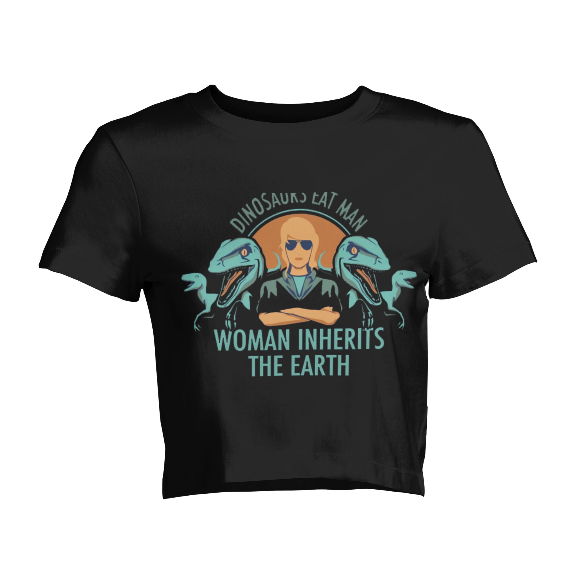 WOMAN INHERITS THE EARTH tight fitting t shirts women's