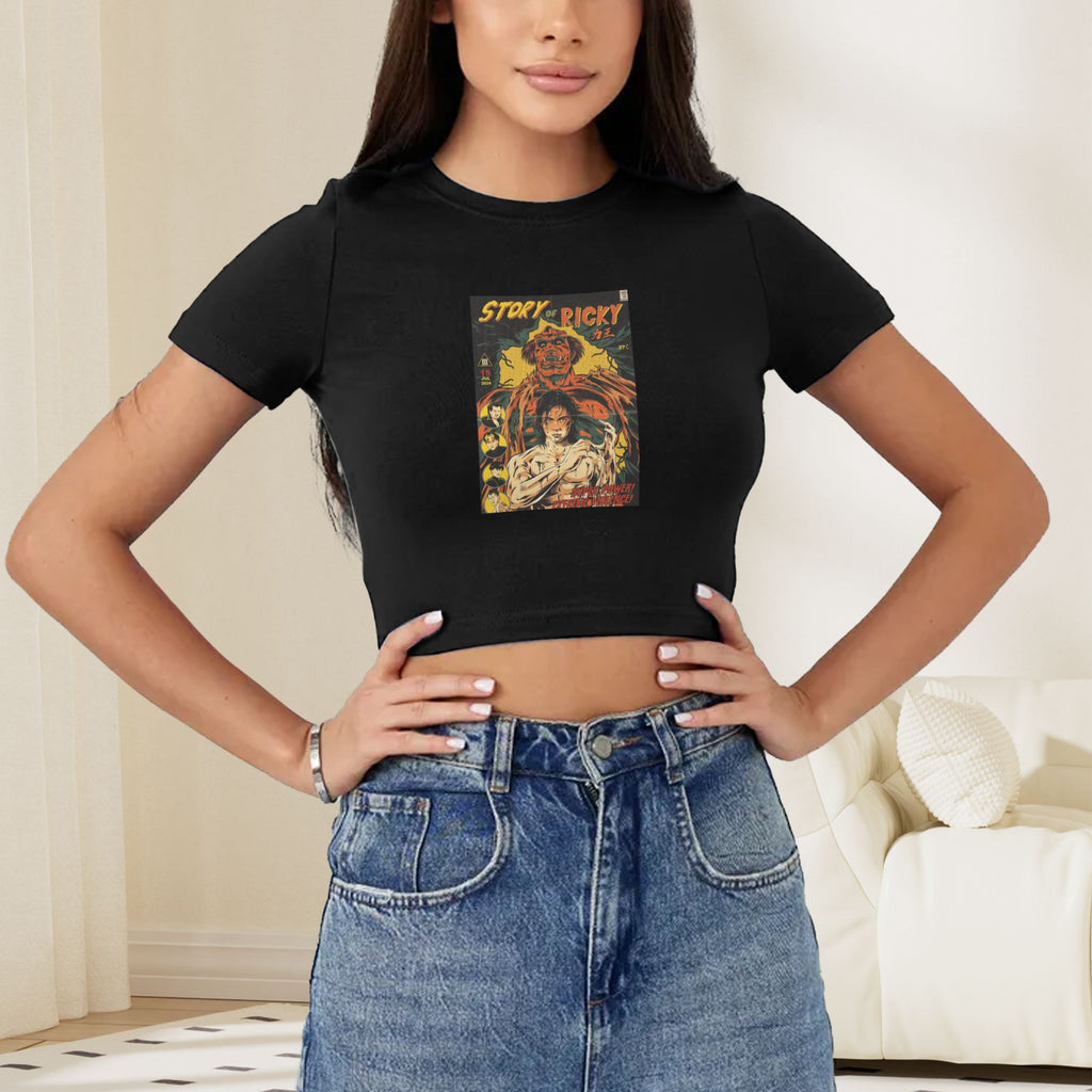 STORY RICKY Women's short-sleeved tops