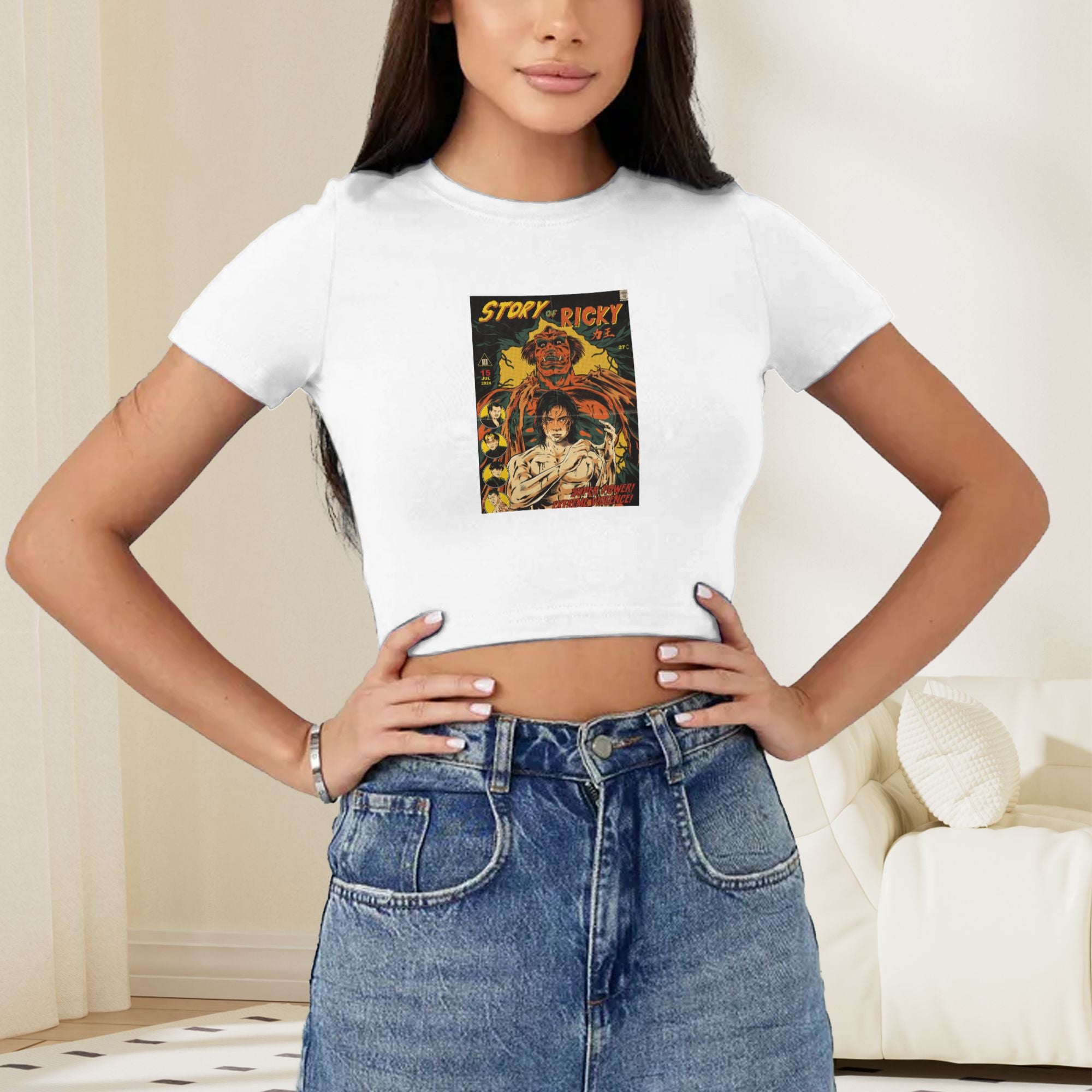 STORY RICKY Women's short-sleeved tops