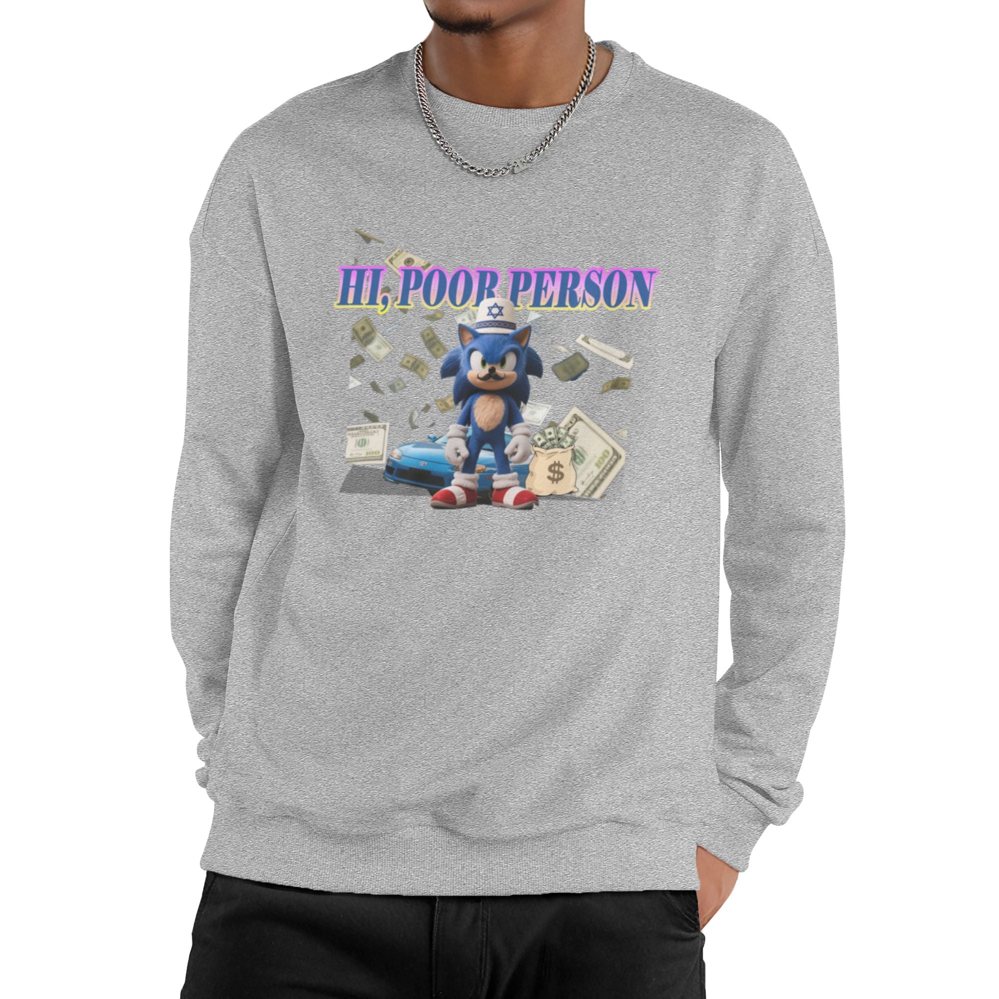 Hi, poor person Long sleeves