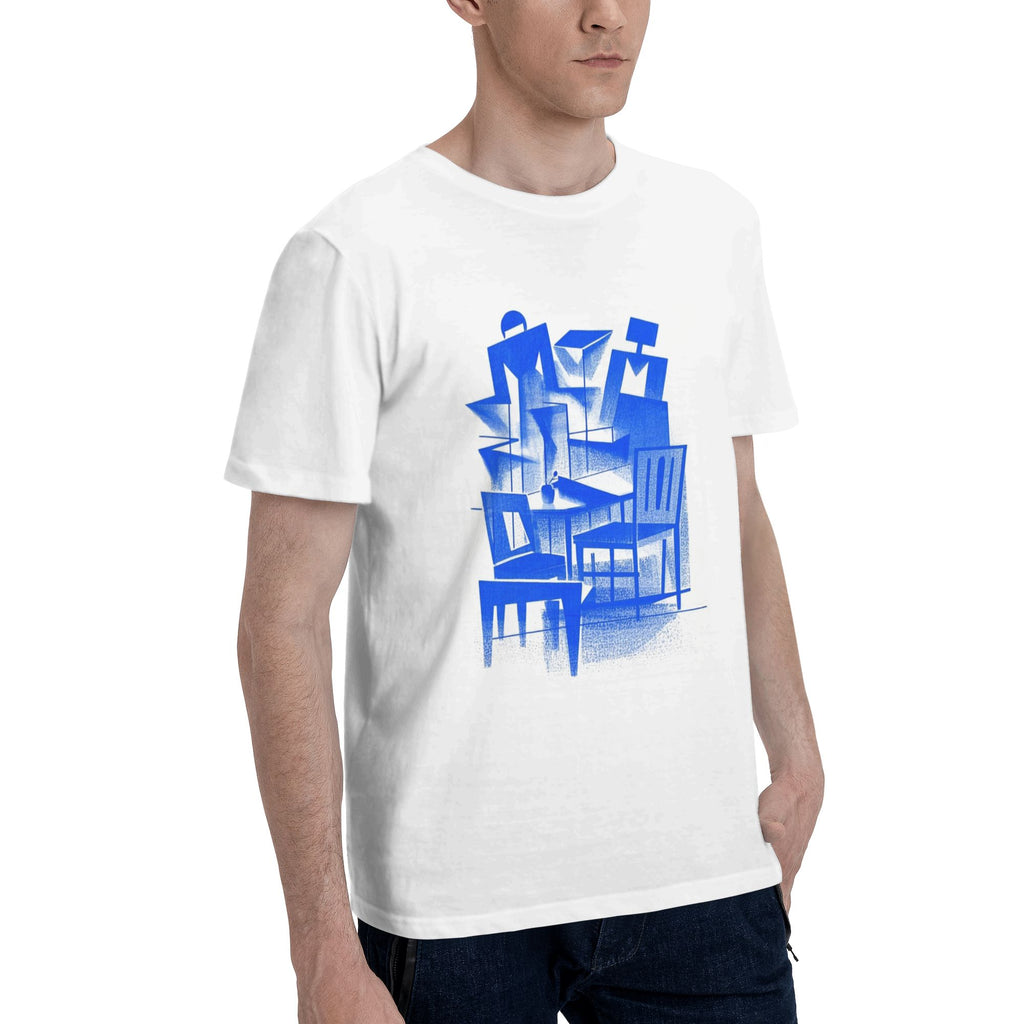”Blue Chair, Quiet Room“ T-shirt