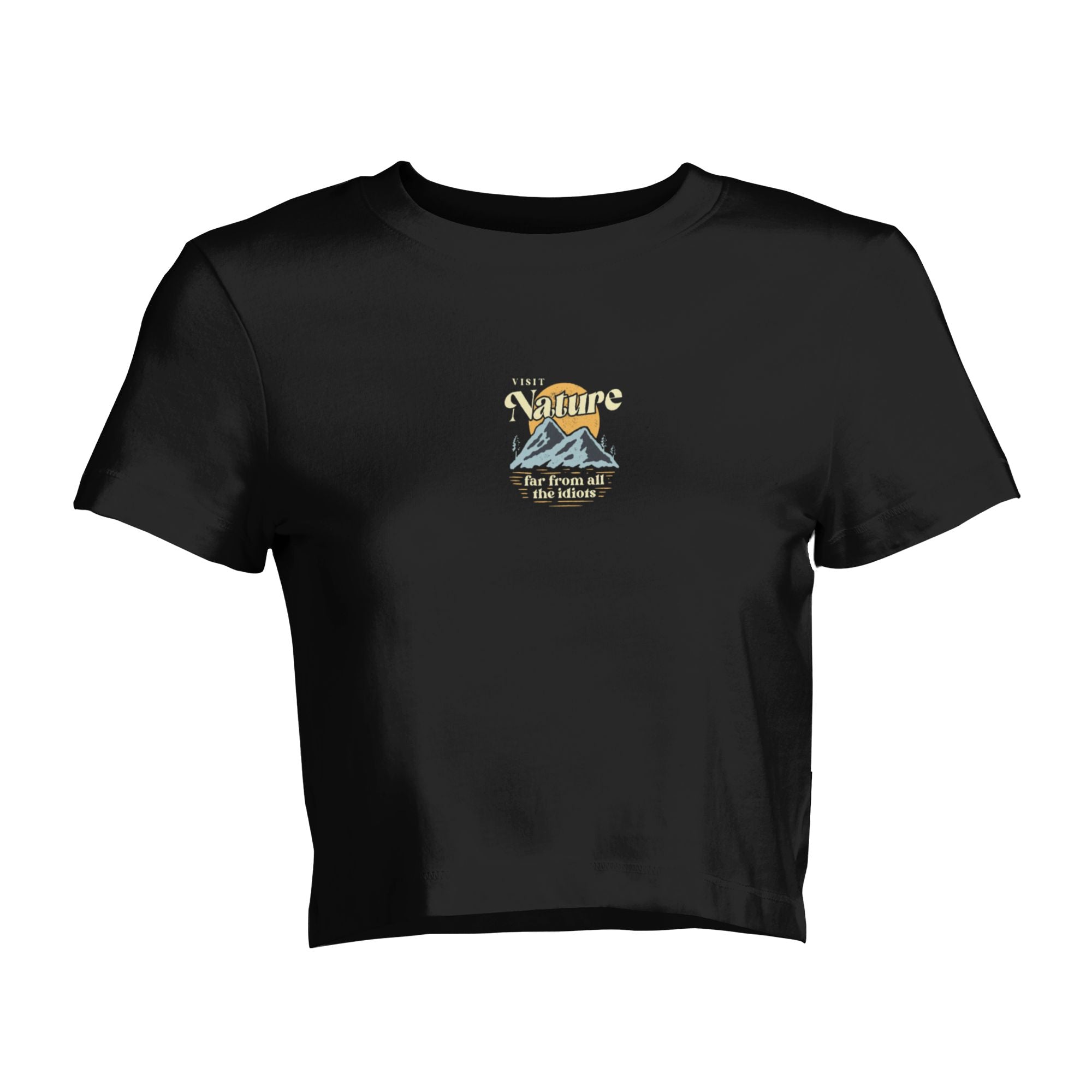 far from all the idiots Women's short-sleeved tops