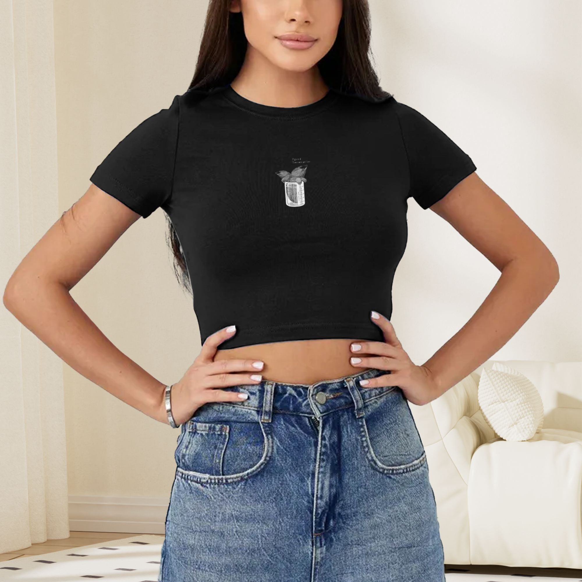 Two Moles Per Liter Women's short-sleeved tops