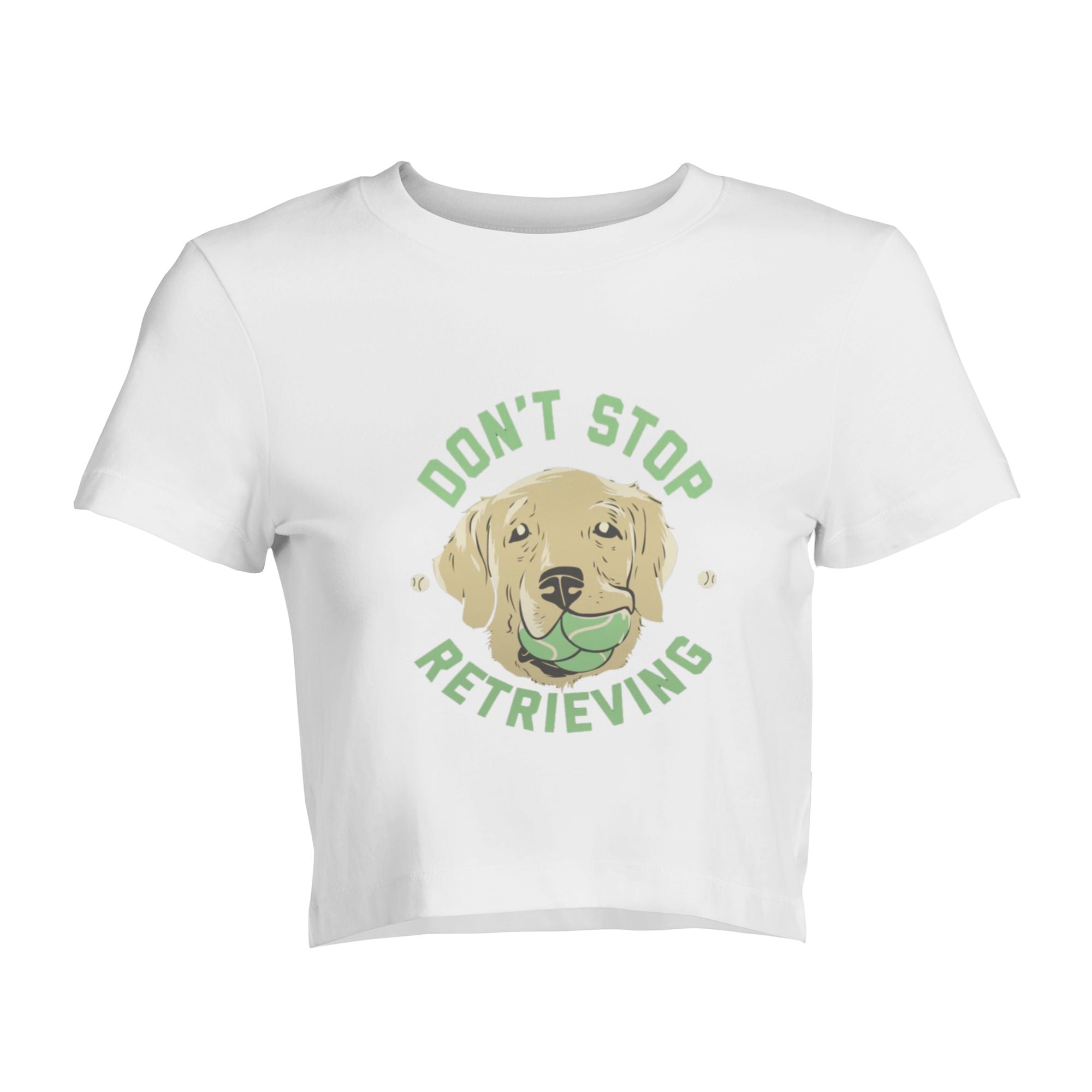 DO NOT STOP RETRIEVING -Women's short-sleeved tops