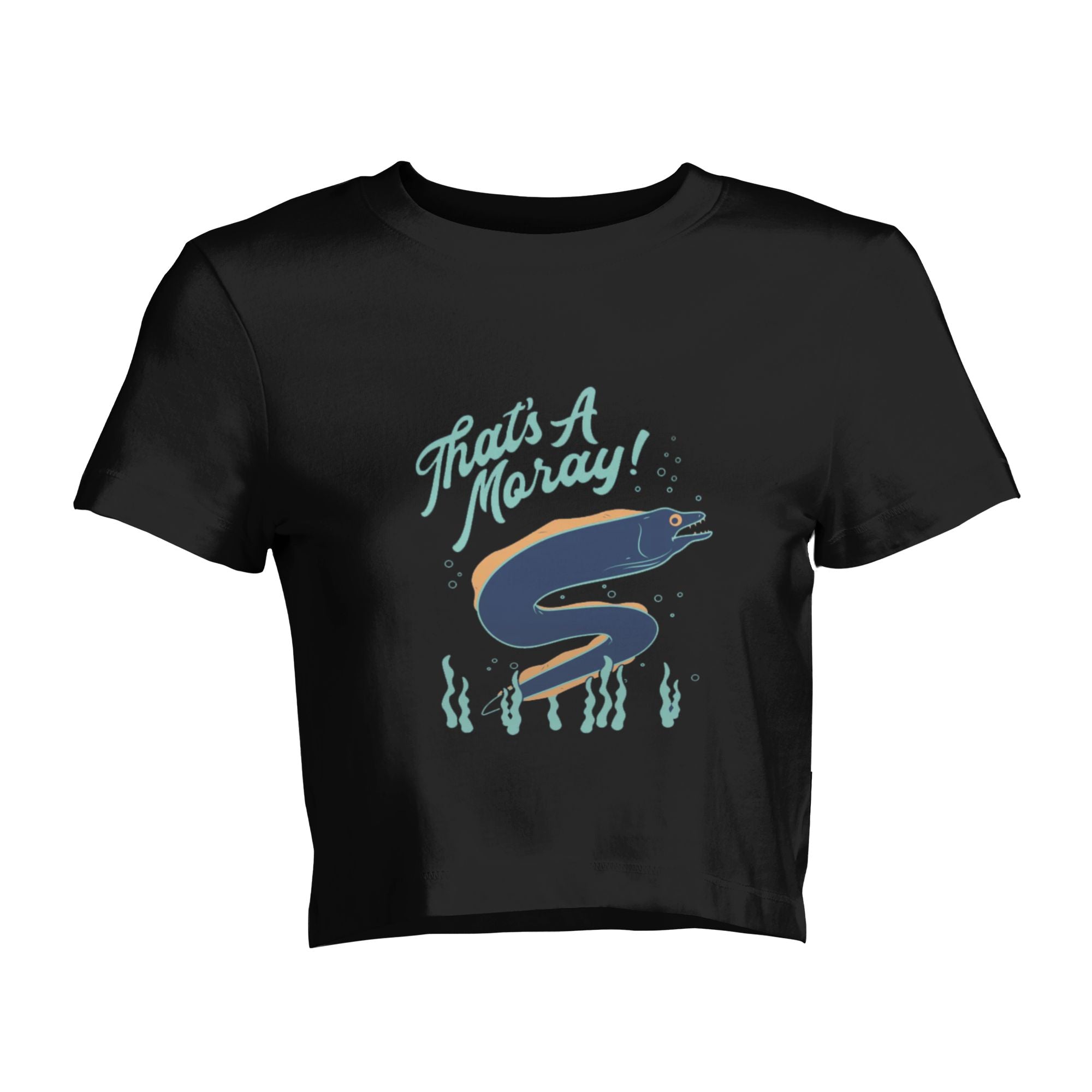 That is a conger eel Women's short-sleeved tops