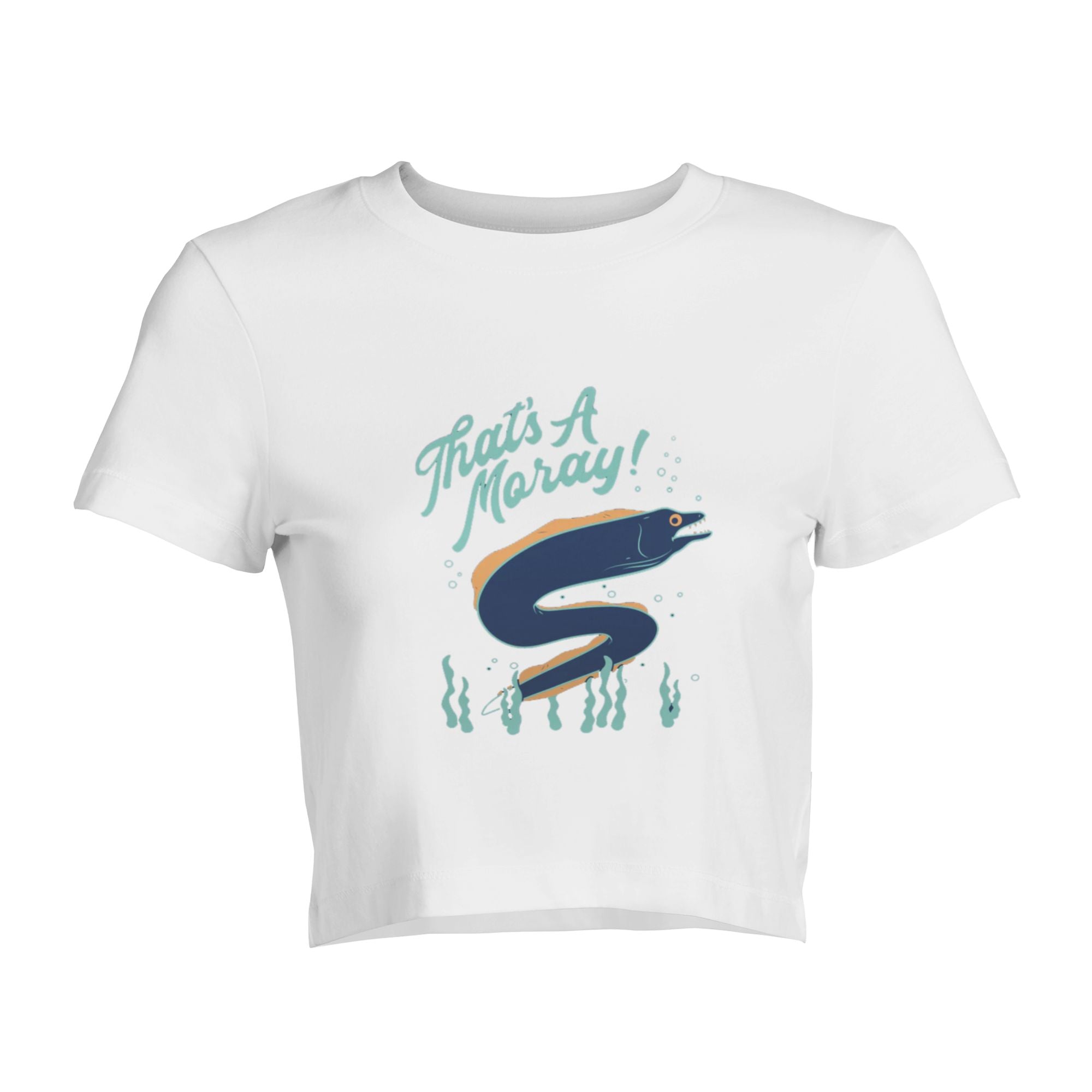 That is a conger eel Women's short-sleeved tops