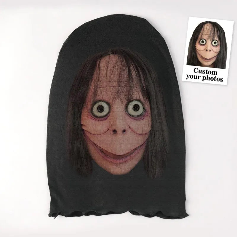 Personalized Face 3D Spoof Mask Custom Photo Cosplay Funny Mask Performance Mask for Party for Halloween