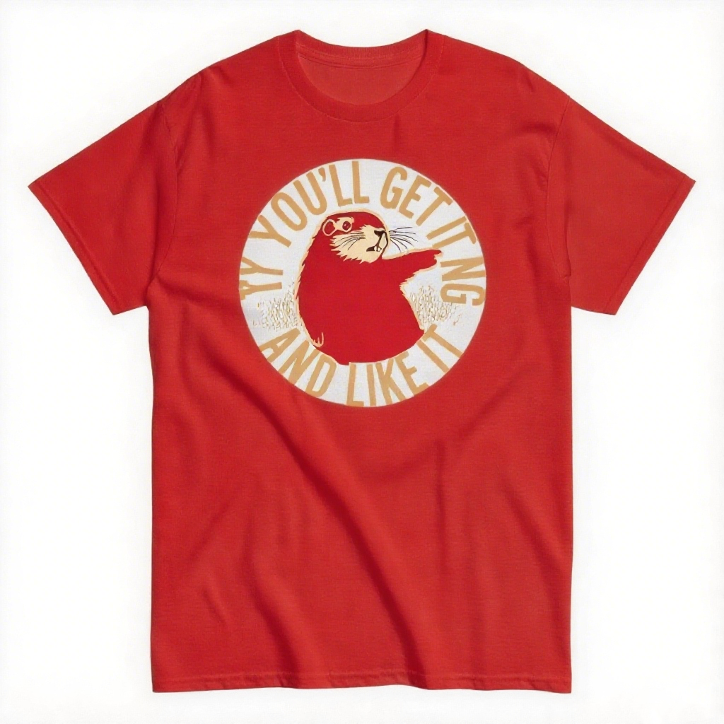 “Trendy Ferret - Printed T - Shirt: Must - Have for Style Enthusiasts