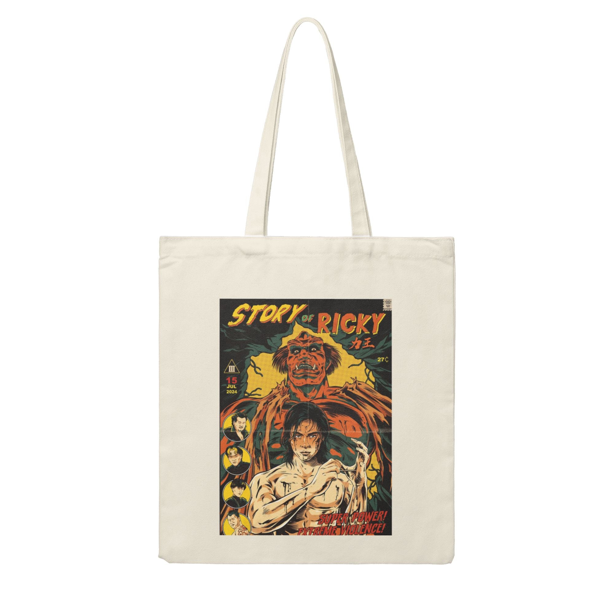 STORY RICKY  canvas tote bag