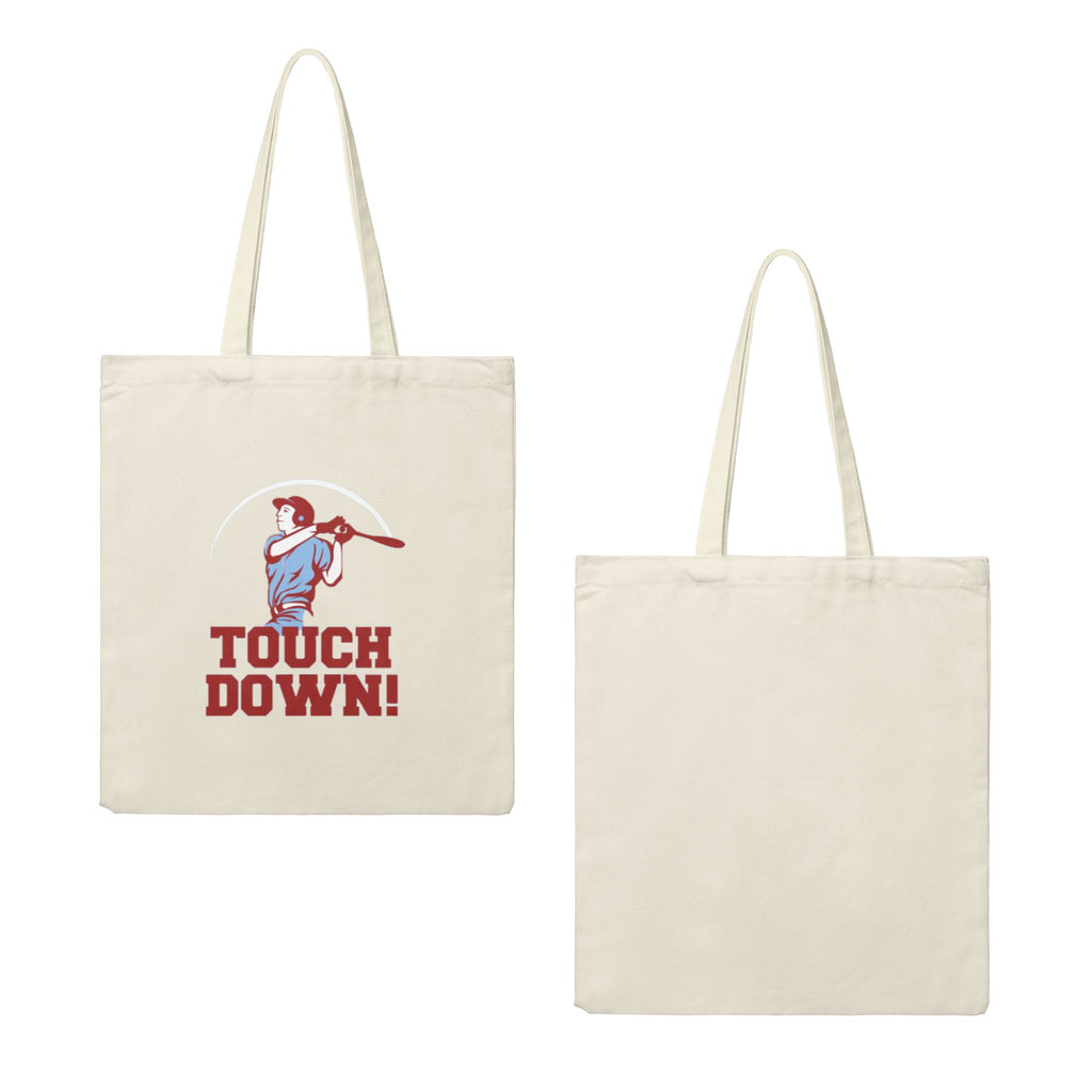 TOUCH DOWN！   canvas tote bag