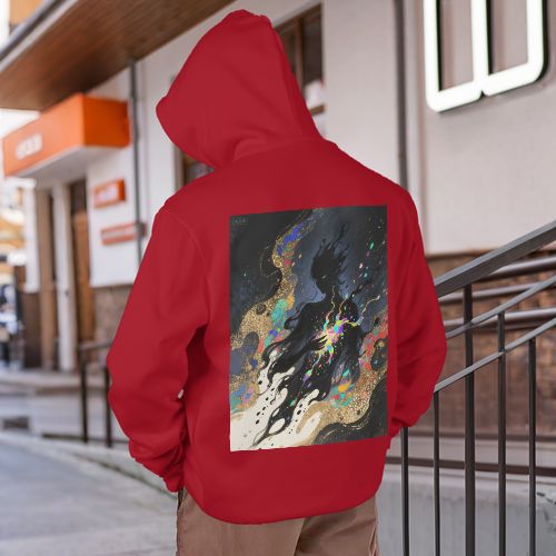 Stream of Light in the Dark Night Hoodie