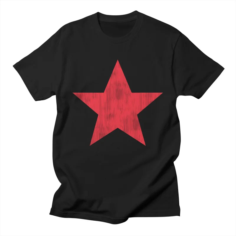 Long live us -The red five-pointed star symbolizes short sleeves.