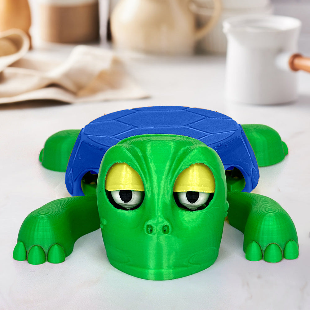 3D Printed Funny Turtle Coaster Creative Open Eyed Turtle Cup Holder Gift for Turtle Lover