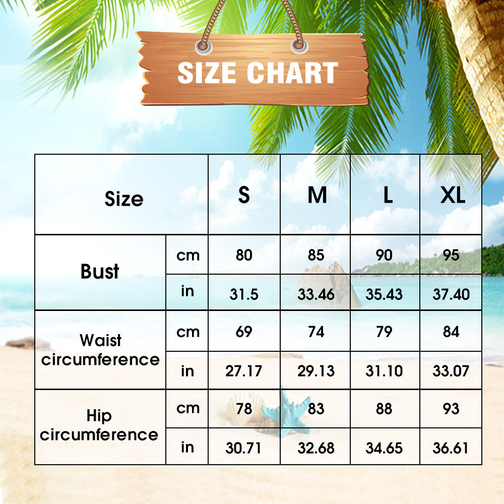 Custom Face Swimwear One Piece Swimsuit Tropical Style