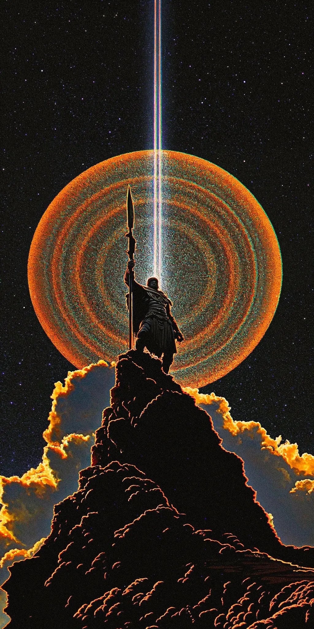 Stellar Vow Aluminum sheet wall art